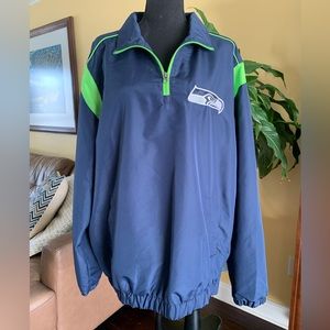 NFL Seattle Seahawks GIII 1/4 zip Pullover - Medium